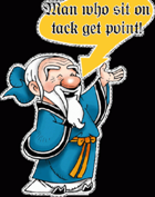  Things Confuscious probably didn't say

              Beckerle Lumber - Lumber ONE with Corny Confuscious Sayings

Click at your own risk!
 
                      