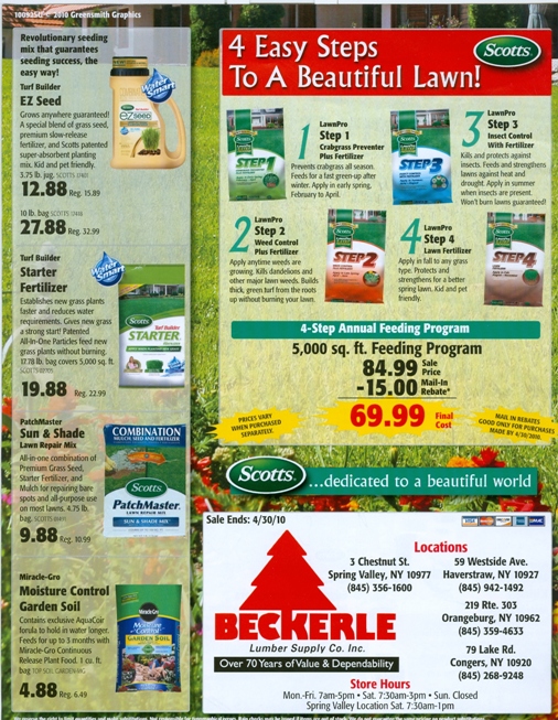 Spring cleanup time.  
We have what you need.