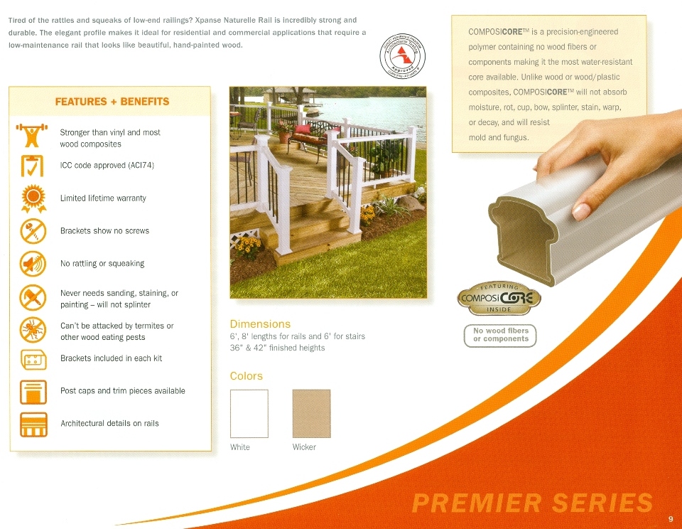 Beckerle lumber - Xpanse Outdoor Living -  
                           Beckerle Lumber one with Rail...
                           click for more info on rail