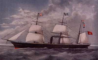 BAVARIA
                     -The ship to america 1859