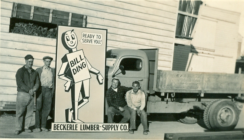 Beckerle lumber - Spring Valley - Circa 1948 
                                    