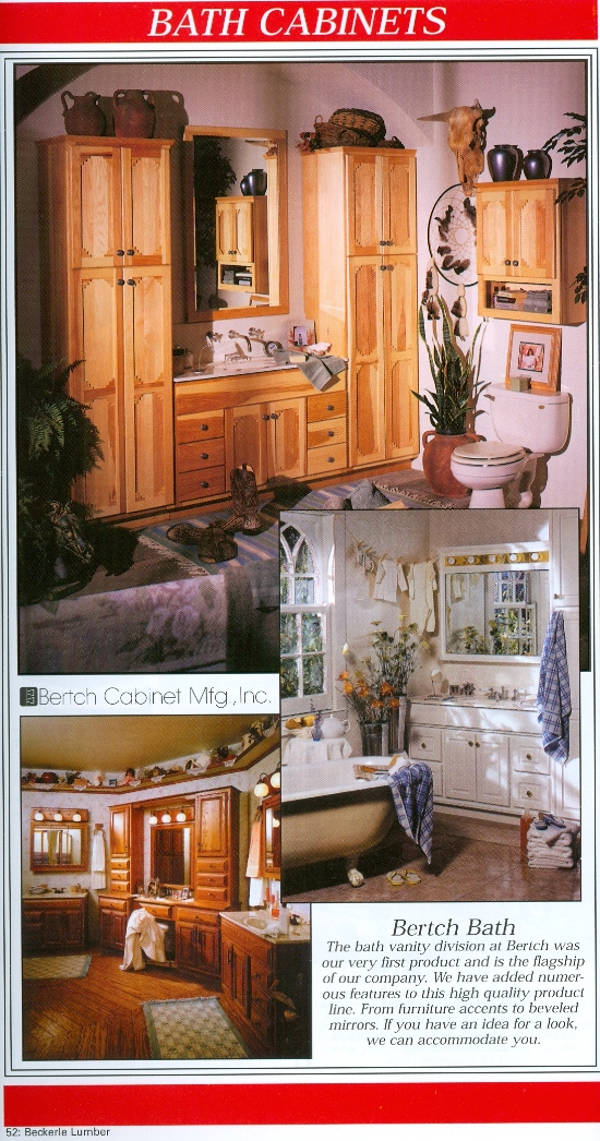 Beckerle Lumber Source Book I Bath Vanities