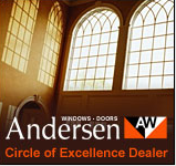Beckerle Lumber - Lumber one with Andersen Windows.
Andersen Circle of Excellence Dealer.
Andersen DSN Dealer. Andersen Circle of Excellence Dealer