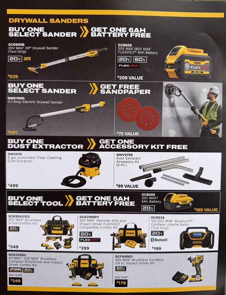 Beckerle lumber - DeWALT Sale
