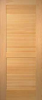 Time for A New LOUVER Interior Door? Beckerle Lumber is your Door Store.