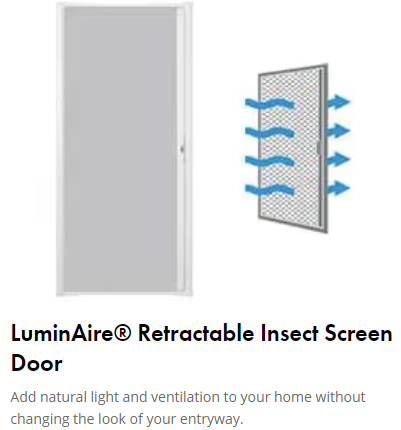 RETRACTABLE SCREEN DOOR