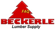 Beckerle Lumber - FAQs